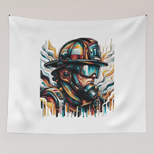 Item preview, Firefighter designed and sold by maistendencias.