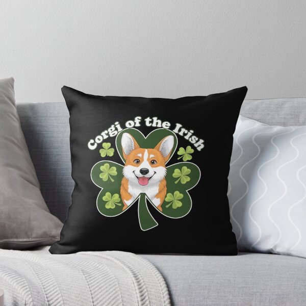 Item preview, Corgi of the Irish – St. Patrick’s Day Cute Corgi Clover Design designed and sold by lorvenson.