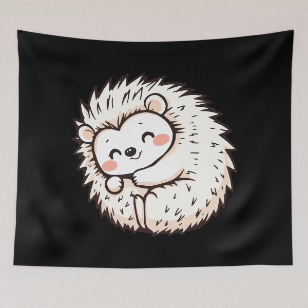 Artikelvorschau, Kawaii Igel entworfen und verkauft von Getup-clothing.