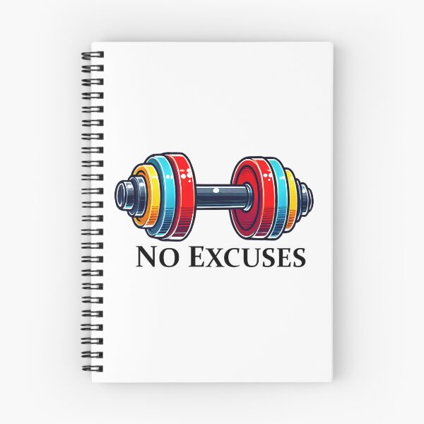 Item preview, No Excuses Dumbbell designed and sold by Mbk Studios.