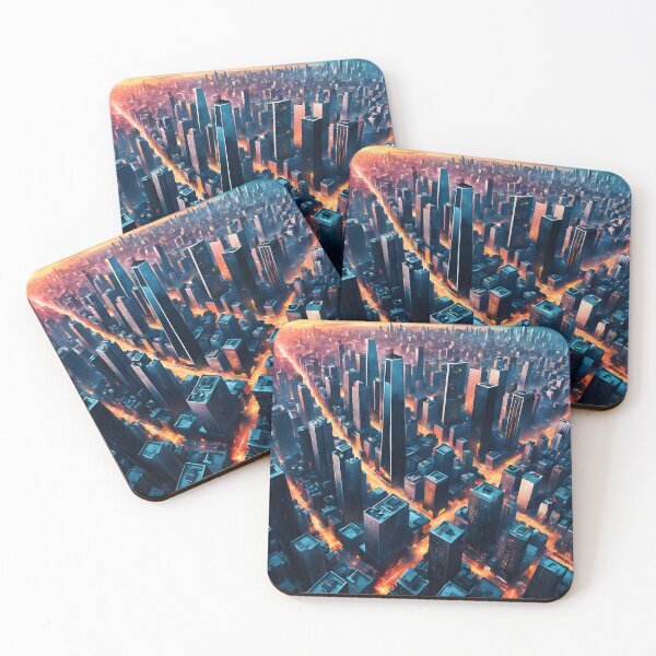 Item preview, City from above  designed and sold by PrintLabStudio.