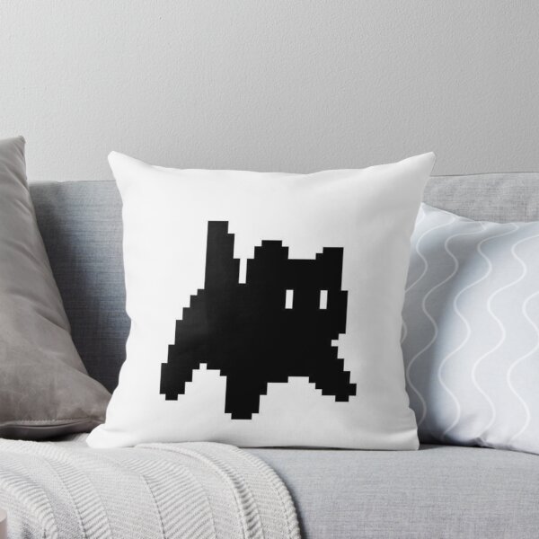 Item preview, scared pixel kitty - cute sticker designed and sold by niks-s.