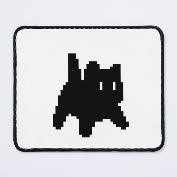 Item preview, scared pixel kitty - cute sticker designed and sold by niks-s.