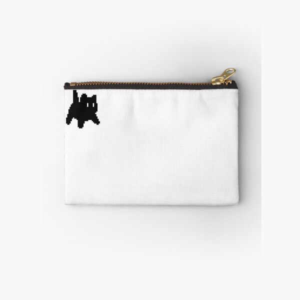 Item preview, scared pixel kitty - cute sticker designed and sold by niks-s.