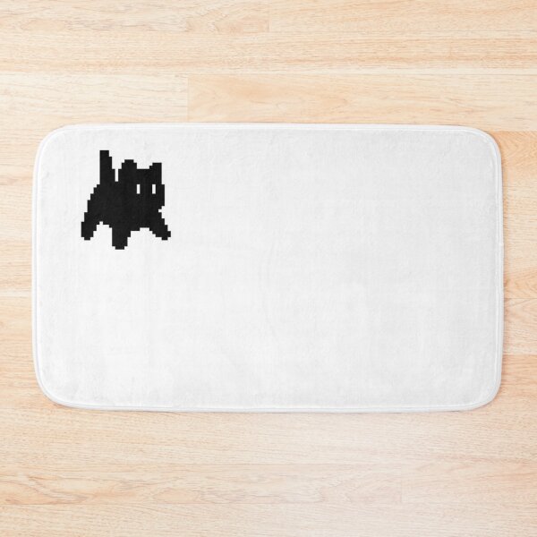 Item preview, scared pixel kitty - cute sticker designed and sold by niks-s.
