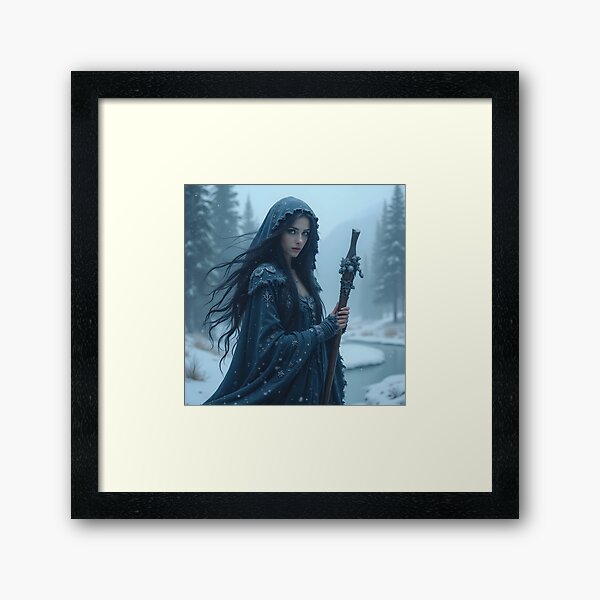 Item preview, Slavic goddess Morana, the goddess of winter and death designed and sold by vividcrucibledesigns.