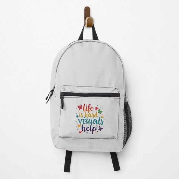 Item preview, life is hard visuals help funny cool butterfly designed and sold by bukajart.