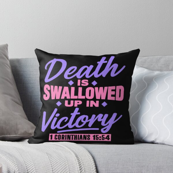 Item preview, 1 Corinthians 15:54 Death Is Swallowed Up In Victory designed and sold by plushism.