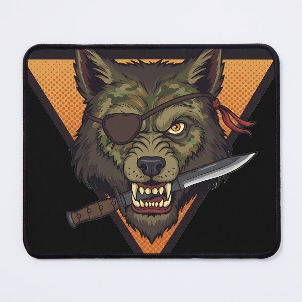 Artikelvorschau, Wolf CQC-Logo v2 entworfen und verkauft von MKOWOLF.
