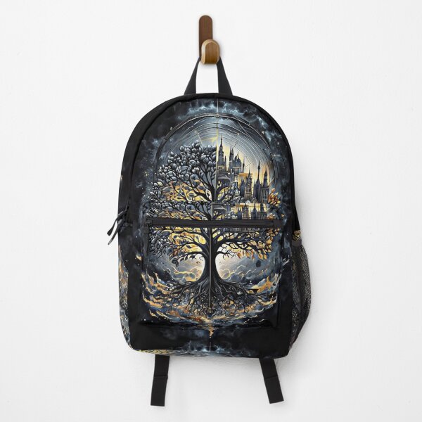 Item preview, Goth Tree Of Life Painting designed and sold by Sizani.