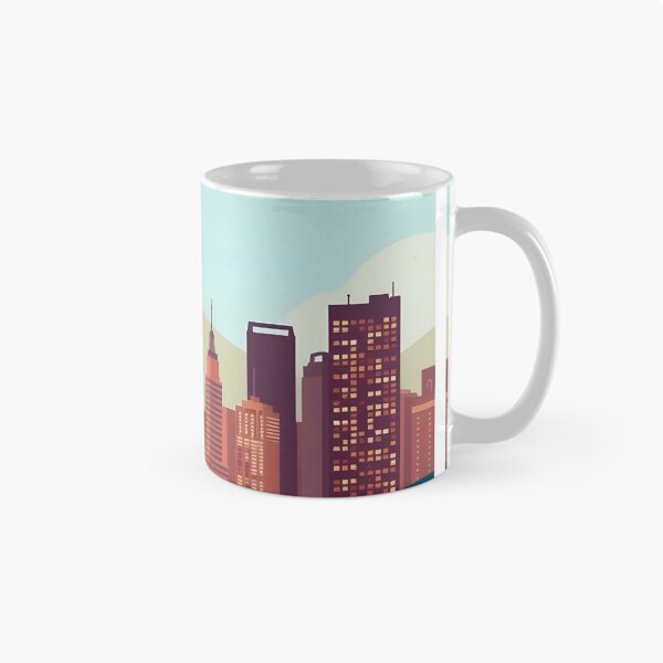 Item preview, Modern Abstract Cityscape for best Unique  designed and sold by bukajart.