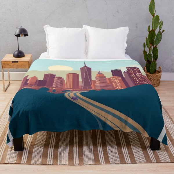 Item preview, Modern Abstract Cityscape for best Unique  designed and sold by bukajart.