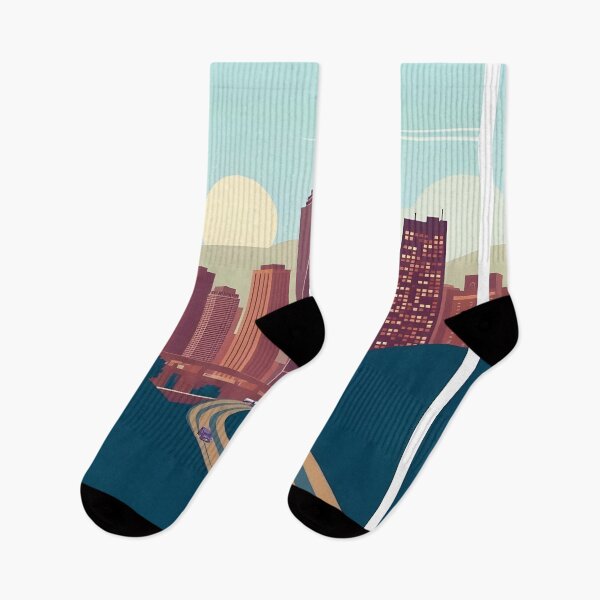 Item preview, Modern Abstract Cityscape for best Unique  designed and sold by bukajart.