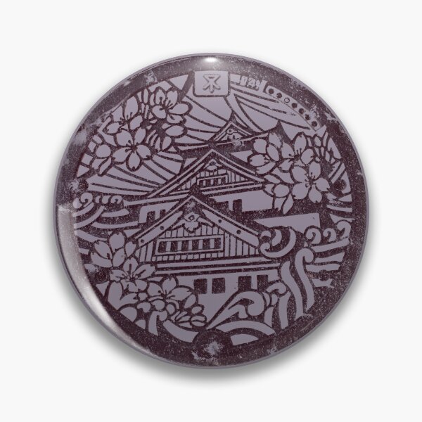 Item preview, OSAKA MANHOLE COVER designed and sold by PIXLTEES.