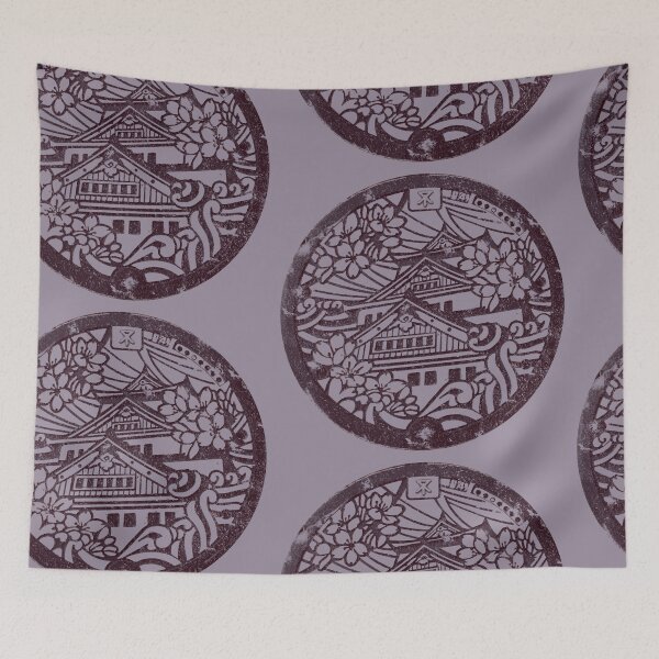 Item preview, OSAKA MANHOLE COVER designed and sold by PIXLTEES.