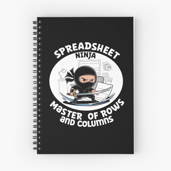 Item preview, Spreadsheet Ninja: Excel Data Lover designed and sold by Dot1001.