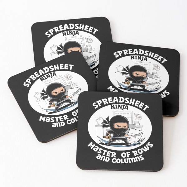 Item preview, Spreadsheet Ninja: Excel Data Lover designed and sold by Dot1001.