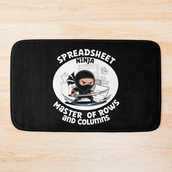 Item preview, Spreadsheet Ninja: Excel Data Lover designed and sold by Dot1001.