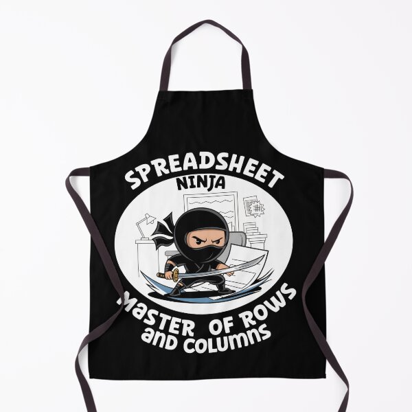 Item preview, Spreadsheet Ninja: Excel Data Lover designed and sold by Dot1001.