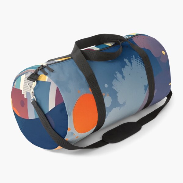 Item preview, Urban Skyline Abstract in Bold Hues sunset designed and sold by bukajart.