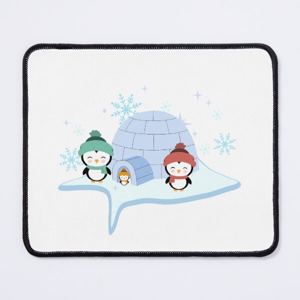 Item preview, Cozy Penguins and Igloo – Winter Wonderland designed and sold by KA-Design-Art.