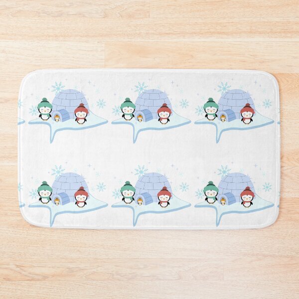 Item preview, Cozy Penguins and Igloo – Winter Wonderland designed and sold by KA-Design-Art.