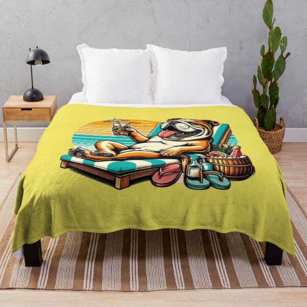 Item preview, Vibraciones de vida perezosa con perros divertidos designed and sold by Designflex90.