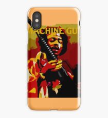 Hendrix Machine Gun iPhone Case