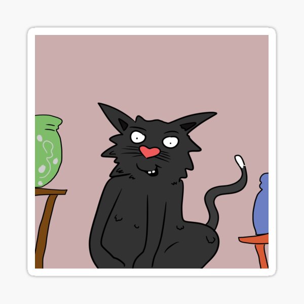 Item preview, Happy Cat cartoon design designed and sold by Grant Wilson.