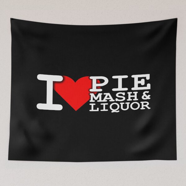 Item preview, I Love Traditional London Pie Mash & Liquor V3a1 designed and sold by RetrospectUK.
