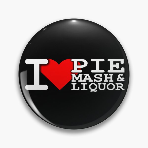 Item preview, I Love Traditional London Pie Mash & Liquor V3a1 designed and sold by RetrospectUK.