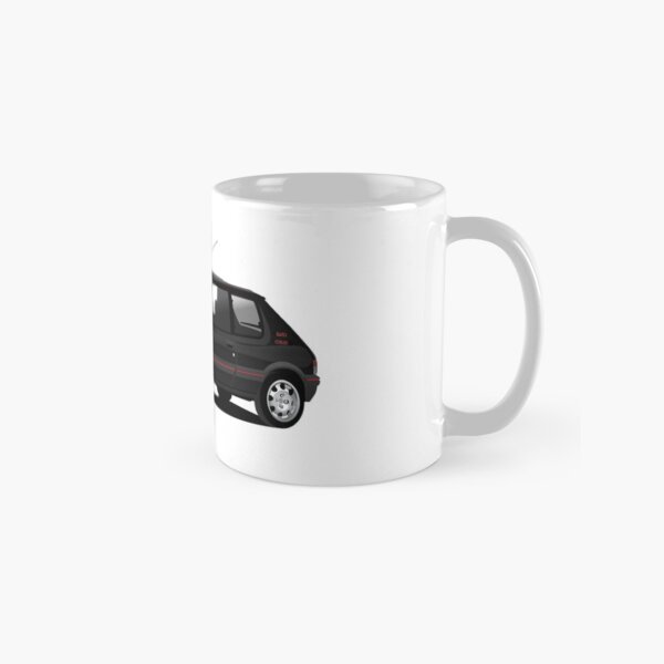 Peugeot 205 GTi noir Mug classique