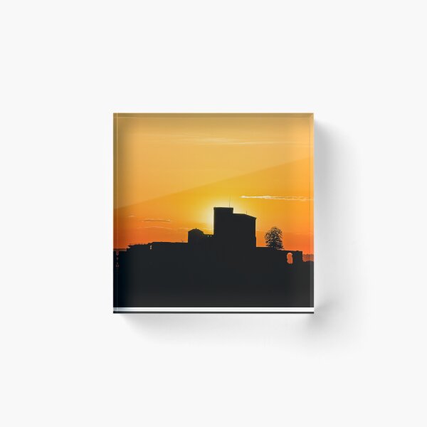 Item preview, Trifels Castle at sunset designed and sold by Palatinasart.