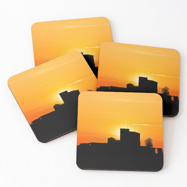 Item preview, Trifels Castle at sunset designed and sold by Palatinasart.