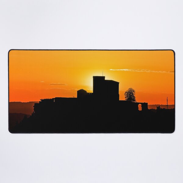 Item preview, Trifels Castle at sunset designed and sold by Palatinasart.