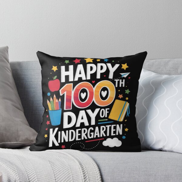 Item preview, Happy 100th Day of Kindergarten Fun Classroom Celebration designed and sold by BunBuntheDog-.
