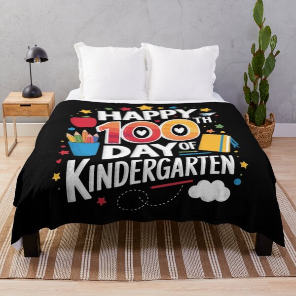 Item preview, Happy 100th Day of Kindergarten Fun Classroom Celebration designed and sold by BunBuntheDog-.