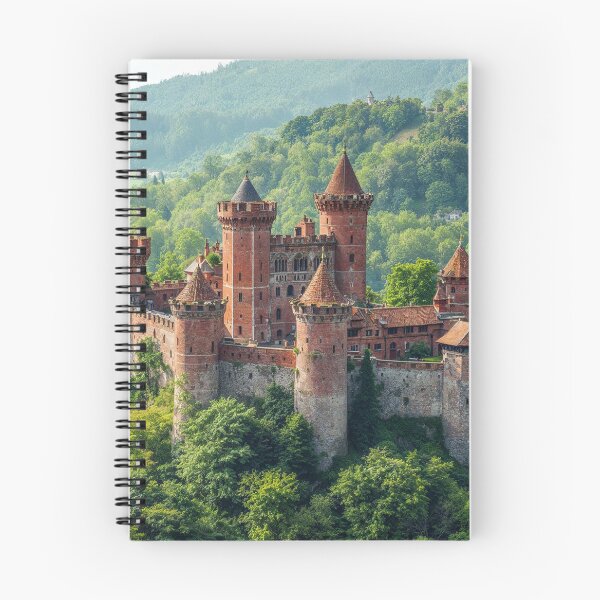 Item preview, Medieval castle in the countryside designed and sold by Palatinasart.