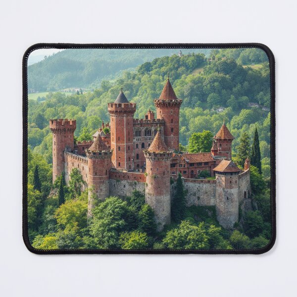 Item preview, Medieval castle in the countryside designed and sold by Palatinasart.