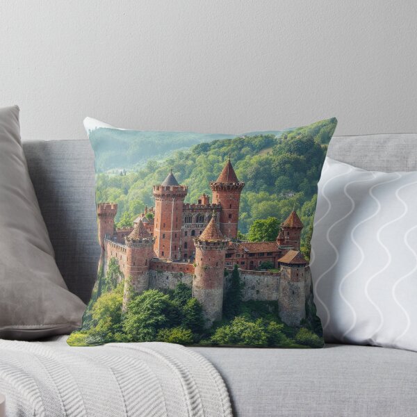 Item preview, Medieval castle in the countryside designed and sold by Palatinasart.