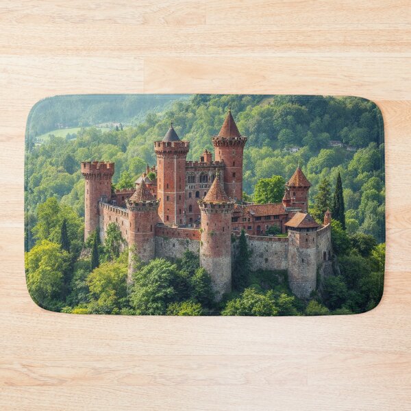 Item preview, Medieval castle in the countryside designed and sold by Palatinasart.