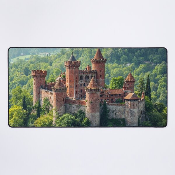 Item preview, Medieval castle in the countryside designed and sold by Palatinasart.