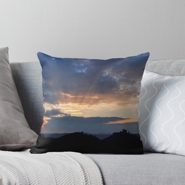 Item preview, Sunset at Annweiler am Trifels designed and sold by Palatinasart.