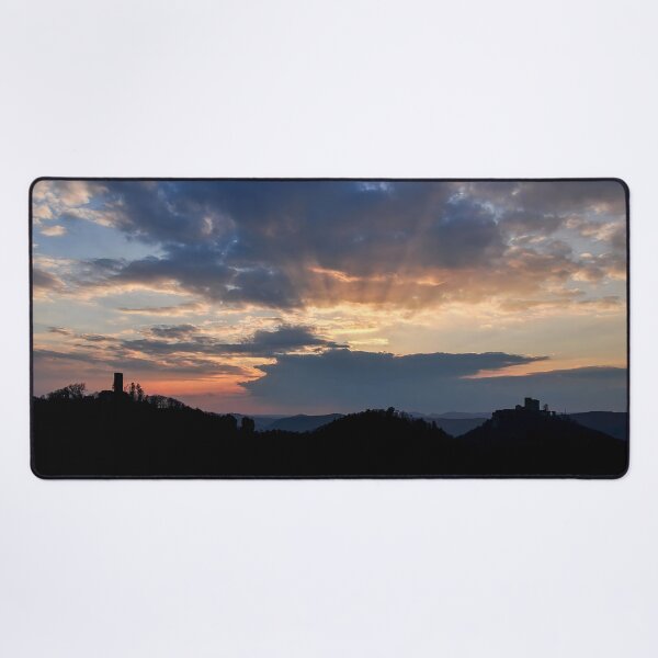 Item preview, Sunset at Annweiler am Trifels designed and sold by Palatinasart.