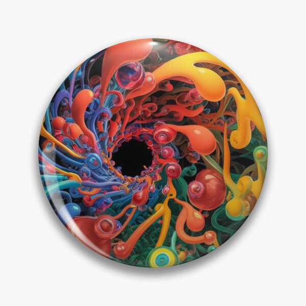 Artikelvorschau, Psychedelic Whirlwind – Explosion von Farben und Fluidität entworfen und verkauft von lemouadde.