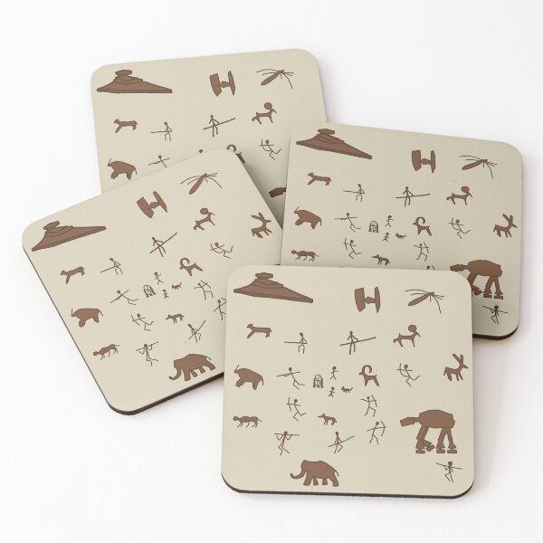 Item preview, Sci-fi cave painting designed and sold by Iko.