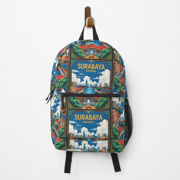 Item preview, Surabaya Indonesia Vintage Travel Tourism designed and sold by TravelersGems.