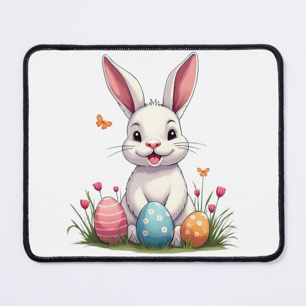Item preview, Easter Bunny Floral designed and sold by PrintCreations9.