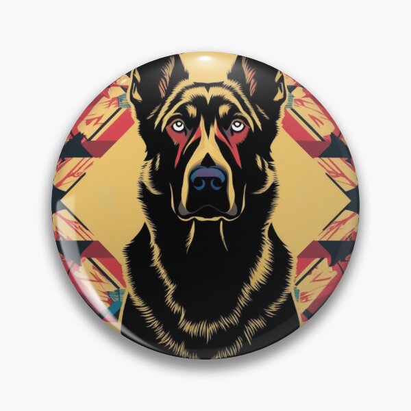Item preview, malinois art dog designed and sold by jackoslimited.
