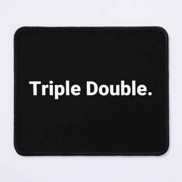 Item preview, Triple Double. designed and sold by Text-based T-Shirts and Gifts.